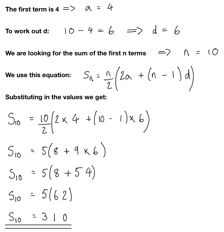 Arithmetic And Geometric Progressions - The Science And Maths Zone