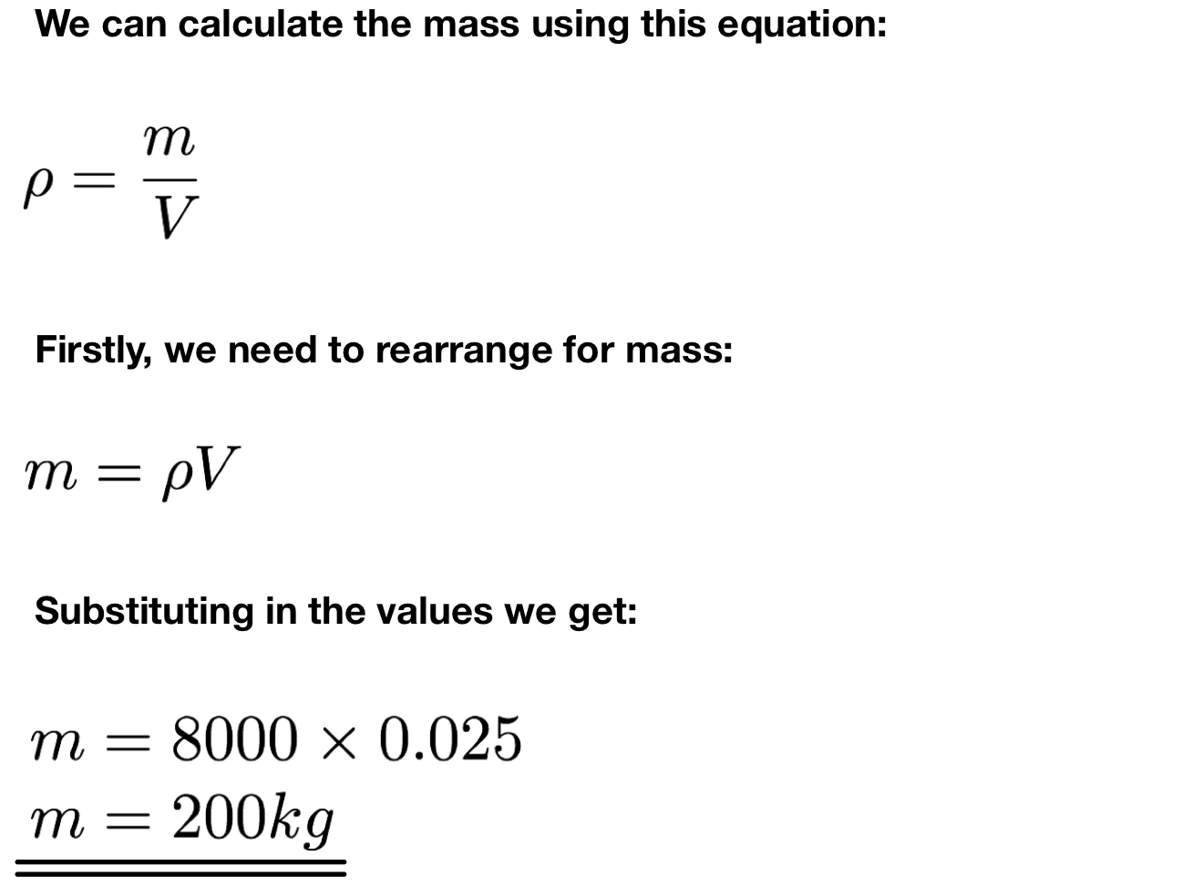 Pressure And Density - The Science And Maths Zone